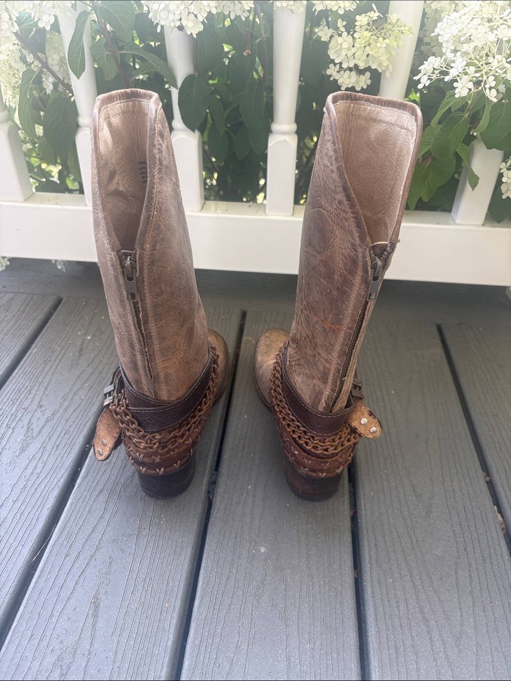Freebird by Steven Brown Leather Western Heeled Boots - Picture 4 of 6